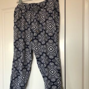 Old Navy Casual Pull-On Tie Waist Pants